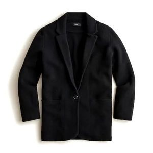 J. Crew Cecile relaxed sweater blazer - FREE SHIPPING